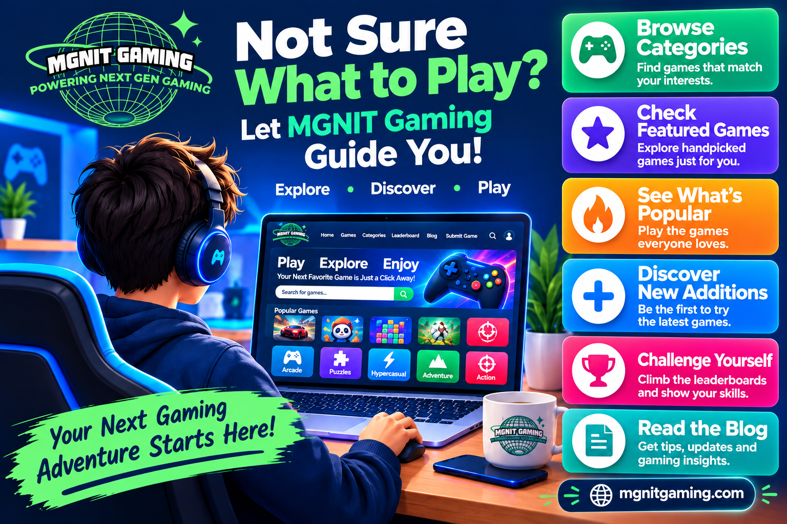 How to Explore MGNIT Gaming When You’re Not Sure What to Play